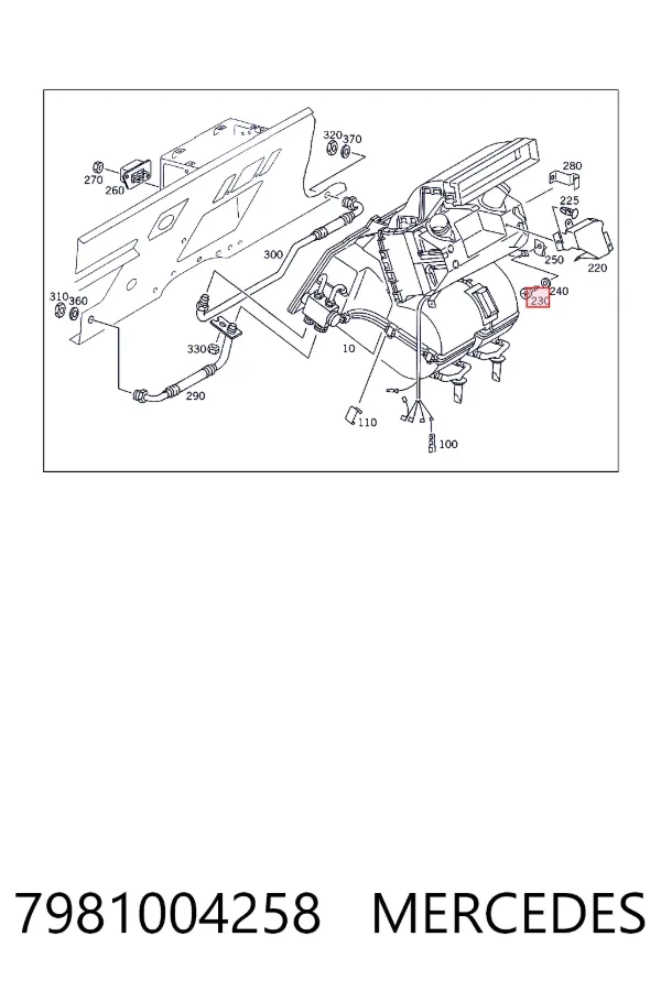 N007981004258 Mercedes 