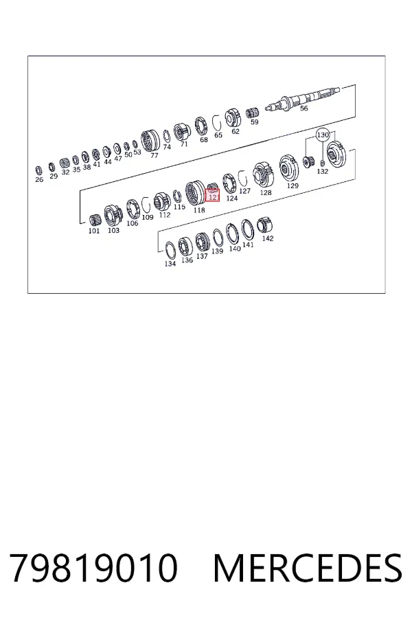  79819010 Mercedes