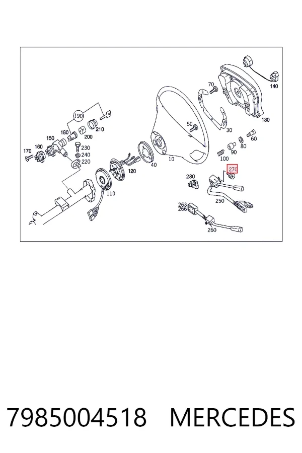  Mercedes N007985004518 цена, от 1.12 USD