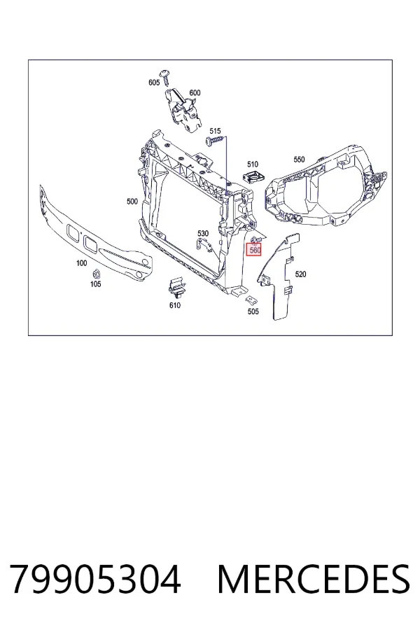  Mercedes A0079905304 цена, от 1.34 USD