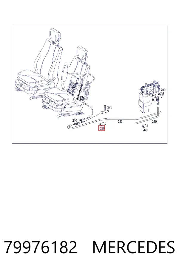  Mercedes A0079976182 цена, от 0.04 USD