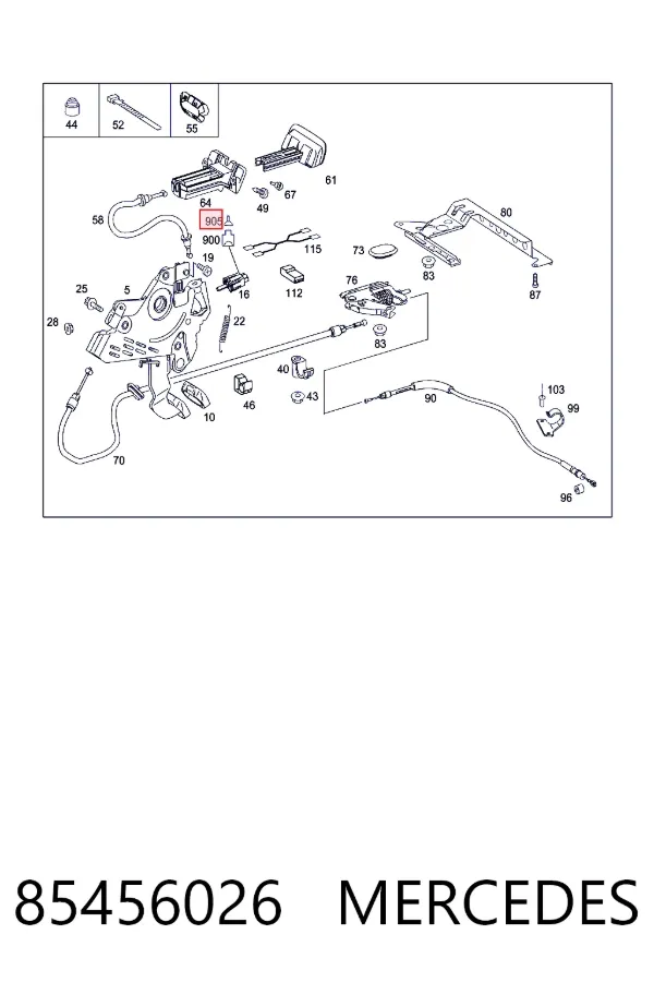 A0085456026 Mercedes 