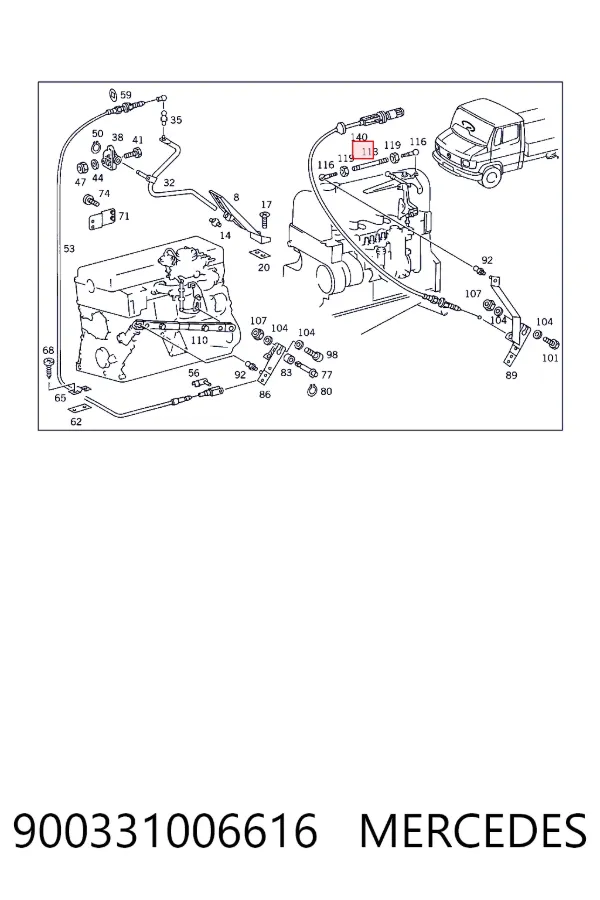  Mercedes A900331006616 цена, от 26.61 USD