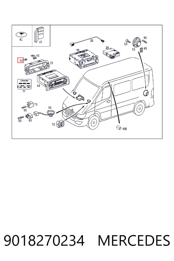 A9018270234 Mercedes 
