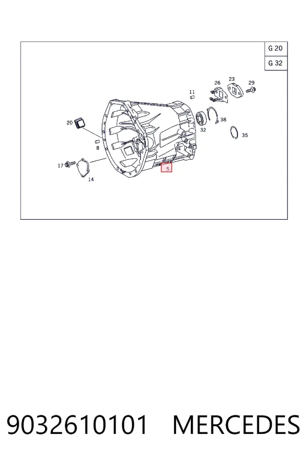 A9032610101 Mercedes 
