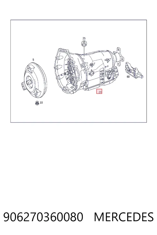 Купить A9062703600 Mercedes АКПП в сборе