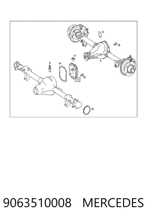 A9063510008 Mercedes 