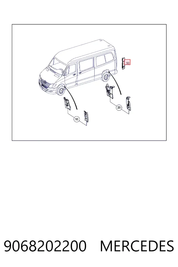 A9068202200 Mercedes 