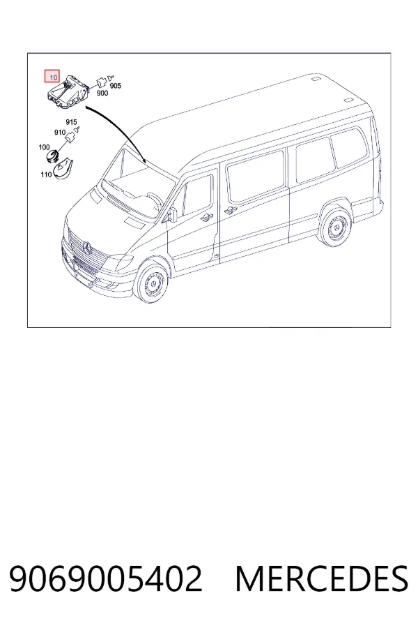 A9069005402 Mercedes 