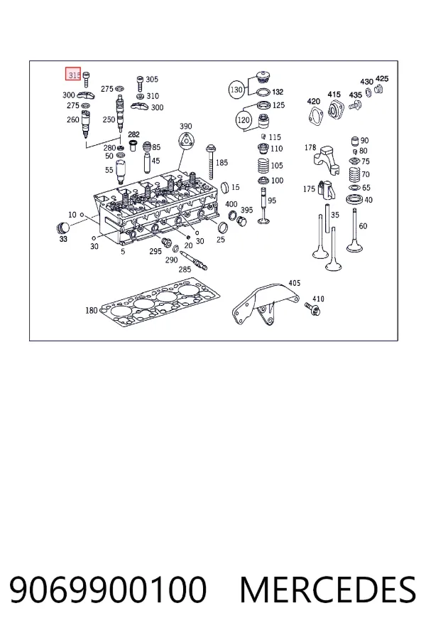 A9069900100 Mercedes 
