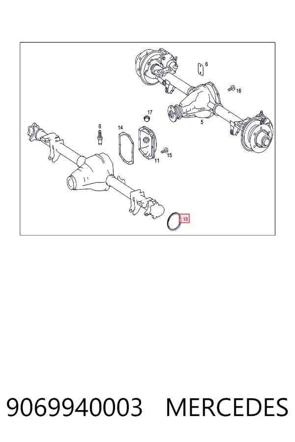  A9069940003 Mercedes