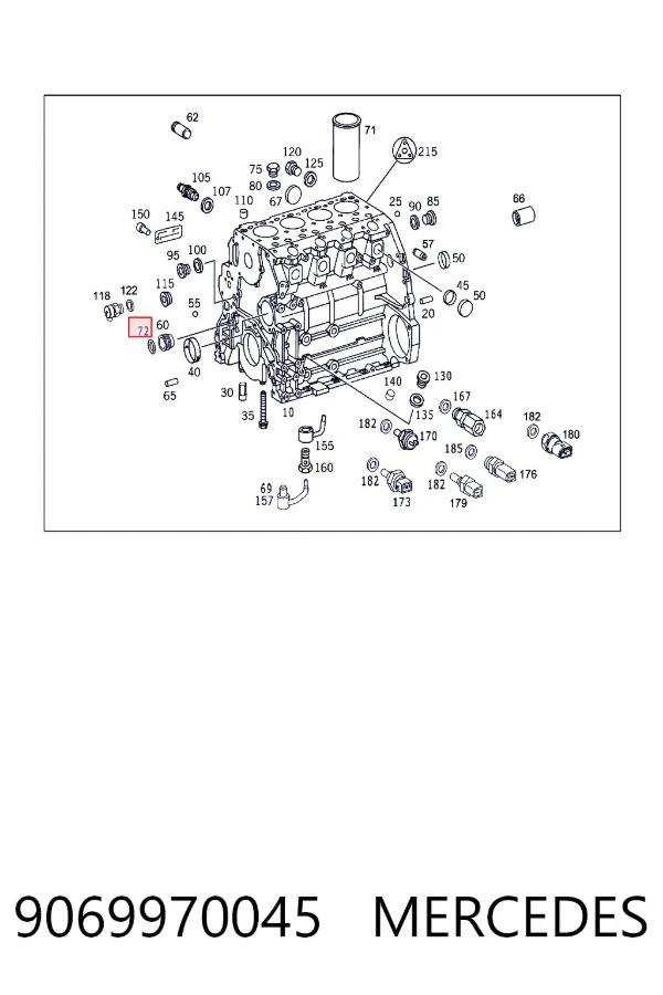 A9069970045 Mercedes 