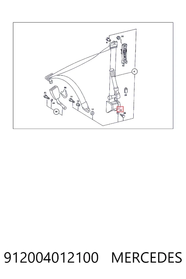  Mercedes N912004012100 цена, от 1.17 USD
