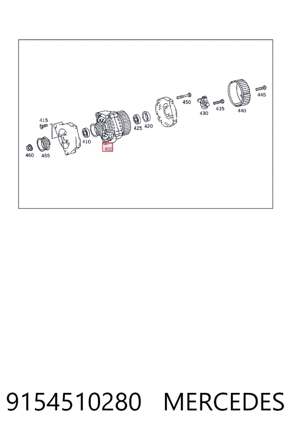 Автомобильный генератор Mercedes A0091545102 цена, от 169.30 USD