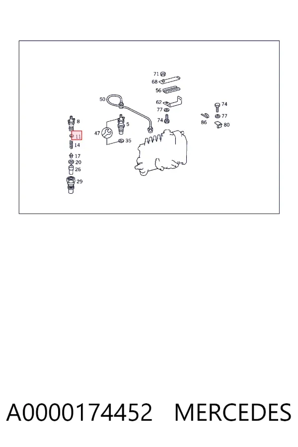  A0000174452 Mercedes