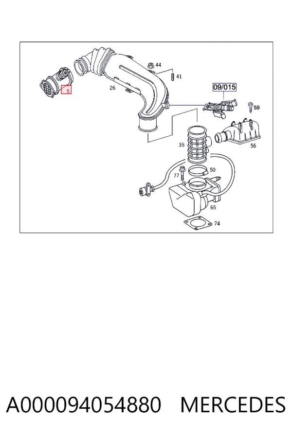 ДМРВ A000094054880 Mercedes