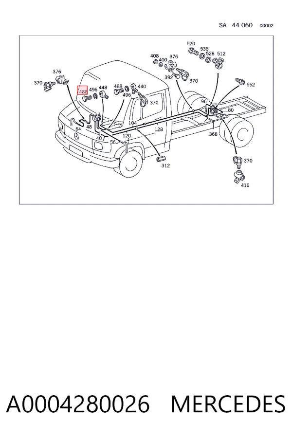 A0004280026 Mercedes
