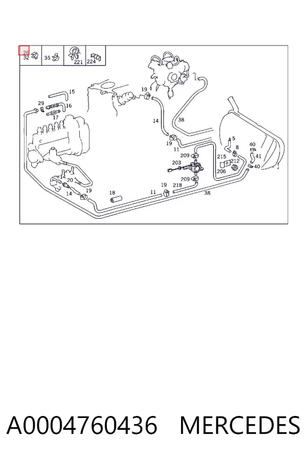  A0004760436 Mercedes
