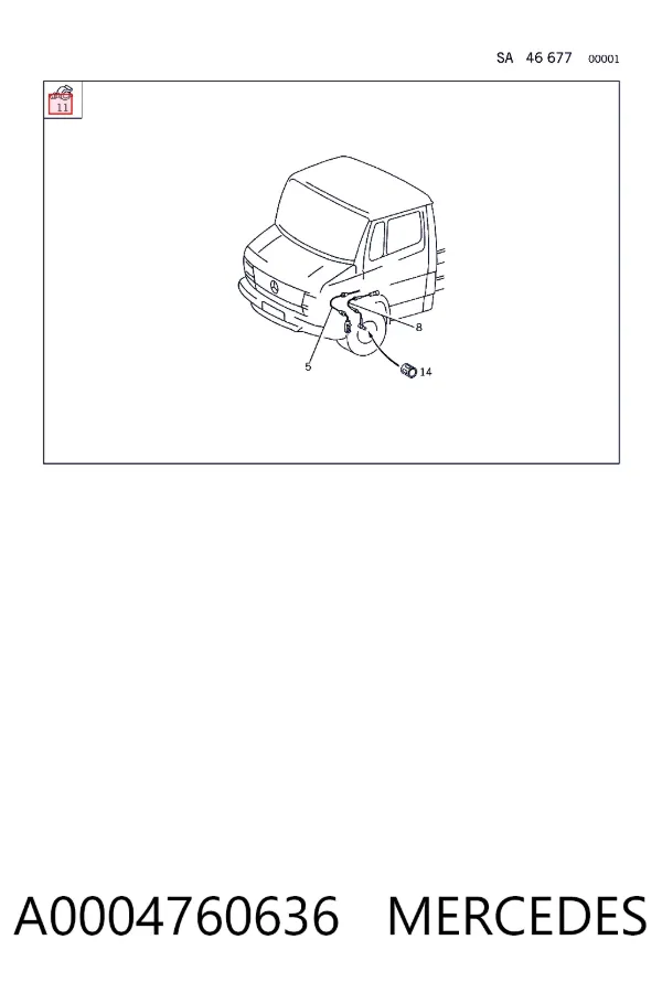  A0004760636 Mercedes