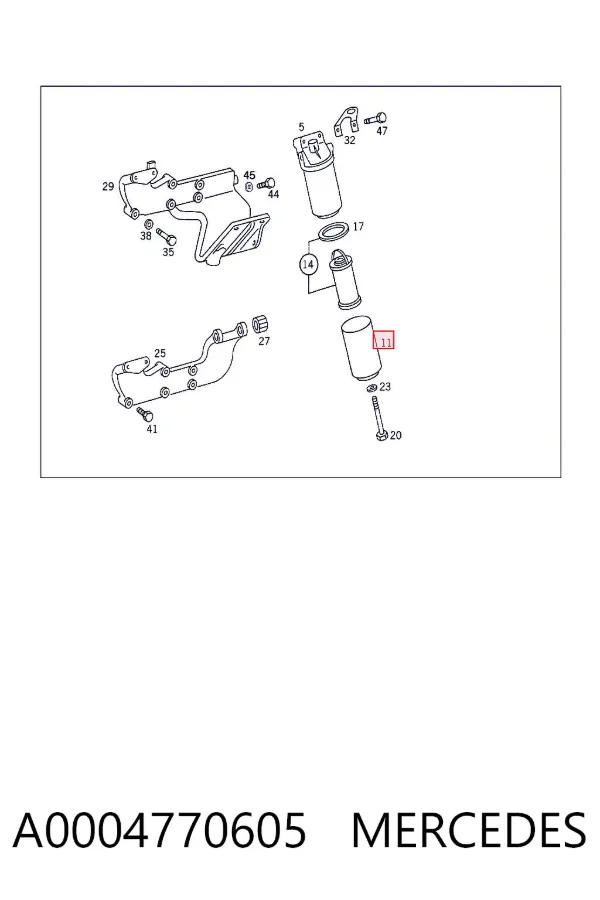  A0004770605 Mercedes