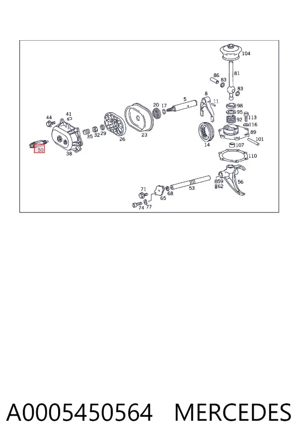  A0005450564 Mercedes