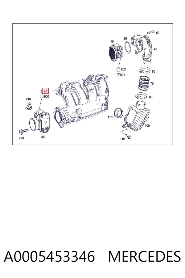  A0005453346 Mercedes