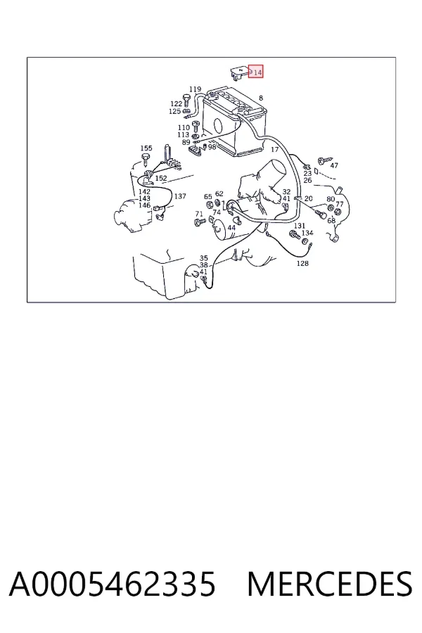  A0005462335 Mercedes