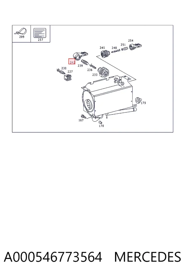  Mercedes A0005467735