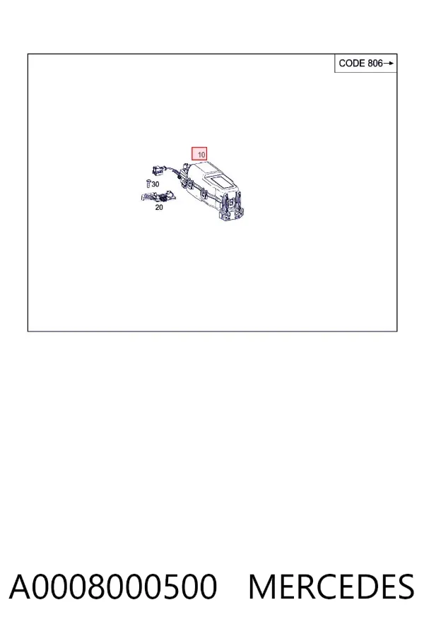  A0008000500 Mercedes