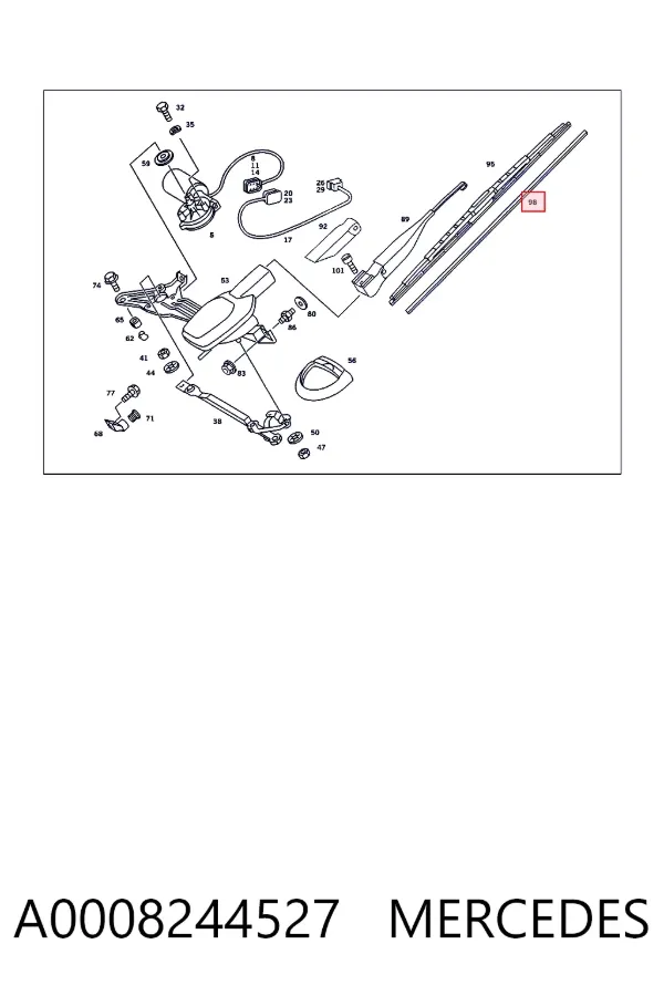  A0008244527 Mercedes