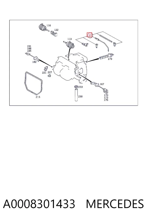  A0008301433 Mercedes