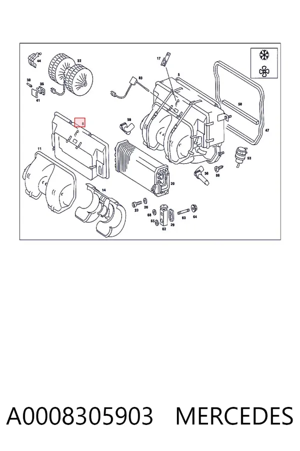  A0008305903 Mercedes