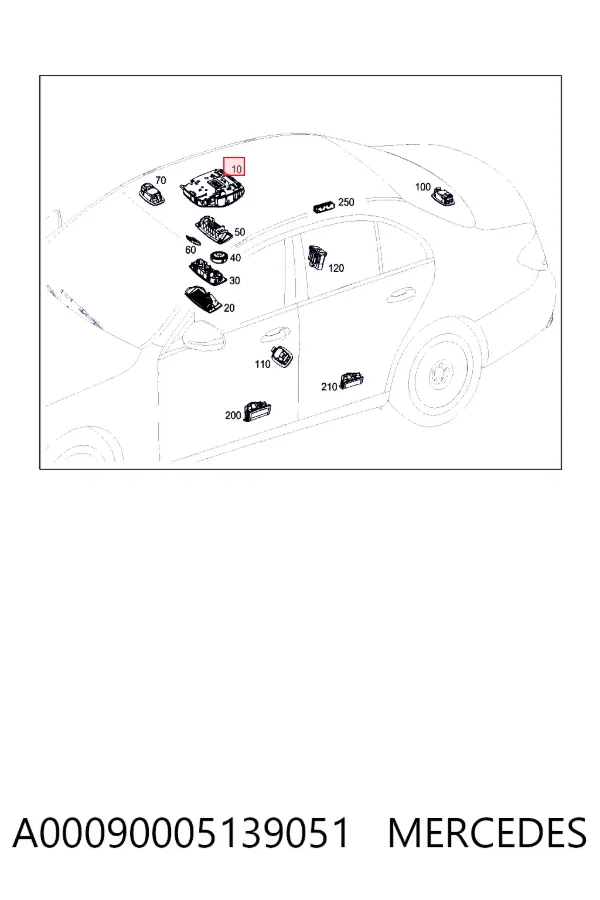  A0009000513 Mercedes