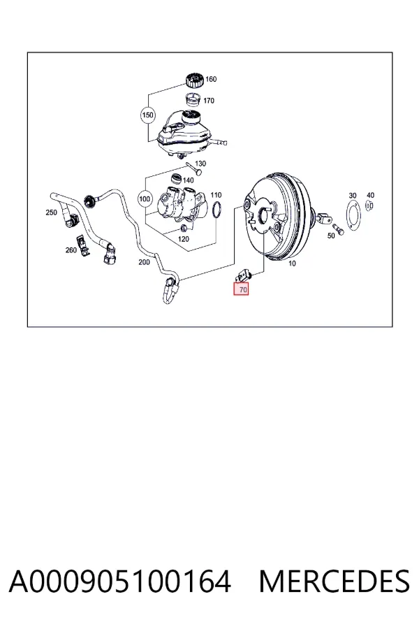Купить A0009051001 Mercedes 