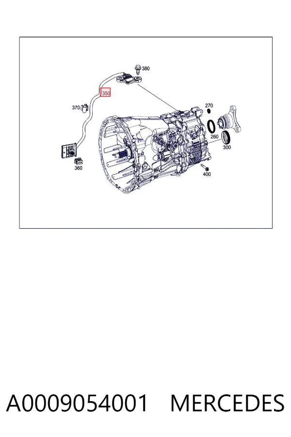  A0009054001 Mercedes