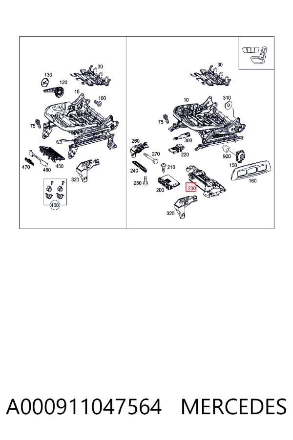 Купить A0009110475 Mercedes 