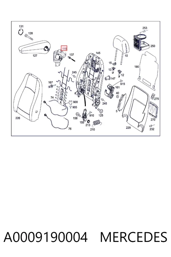  A0009190004 Mercedes