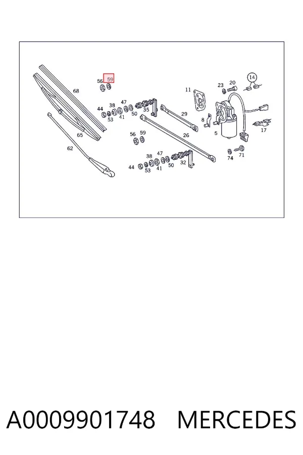  A0009901748 Mercedes