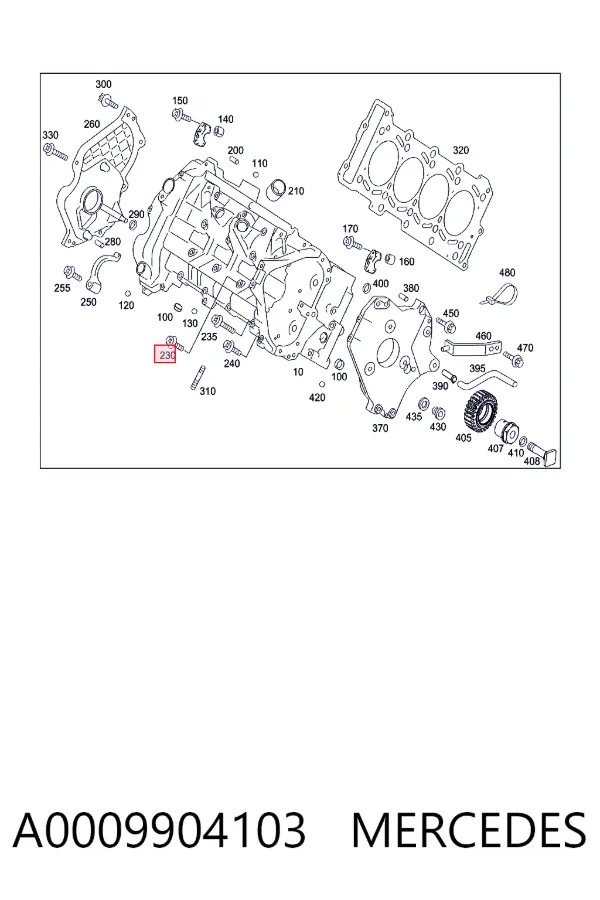  A0009904103 Mercedes