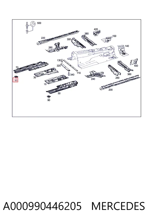  A000990446205 Mercedes