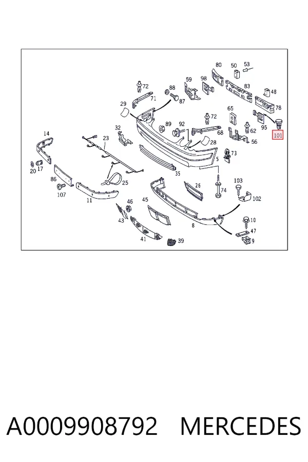  A0009908792 Mercedes