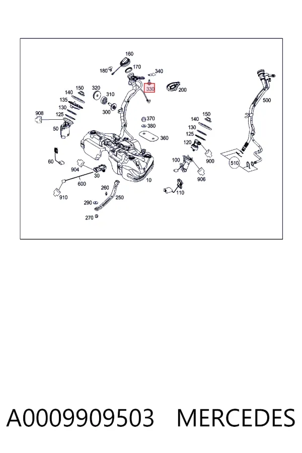  A0009909503 Mercedes