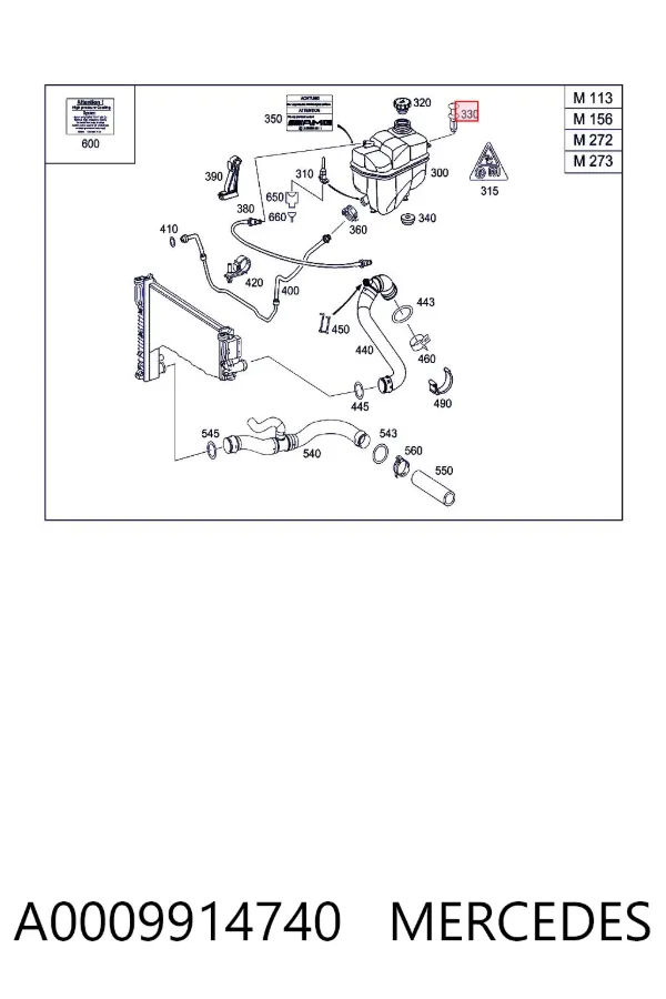  A0009914740 Mercedes