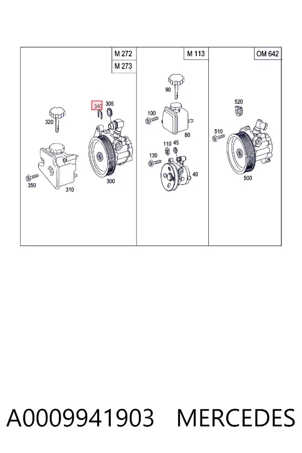  A0009941903 Mercedes
