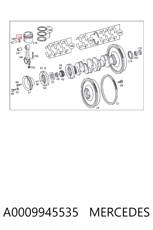  A0009945535 Mercedes