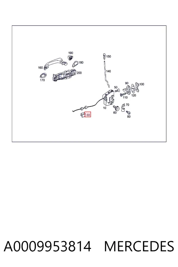  A0009953814 Mercedes
