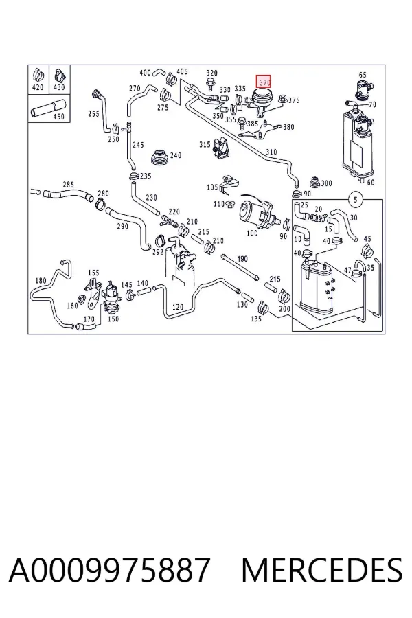  A0009975887 Mercedes