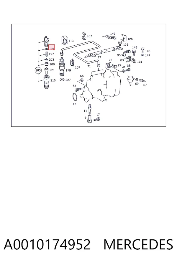  A0010174952 Mercedes
