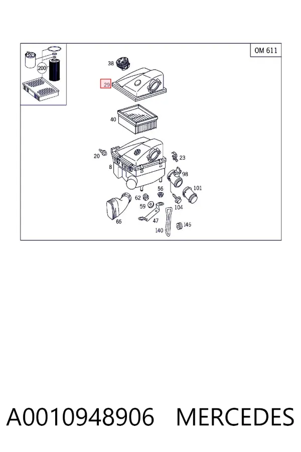  A0010948906 Mercedes