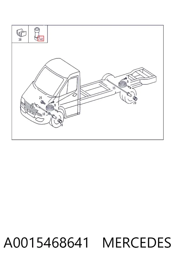  A0015468641 Mercedes